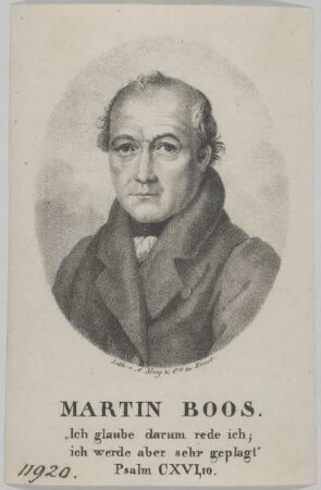 Bildnis des Martin Boos