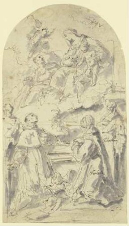 Madonna mit Heiligen