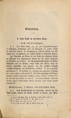 Institutionen und Rechtsgeschichte : Compendium des römischen Privatrechts und Civilprocesses