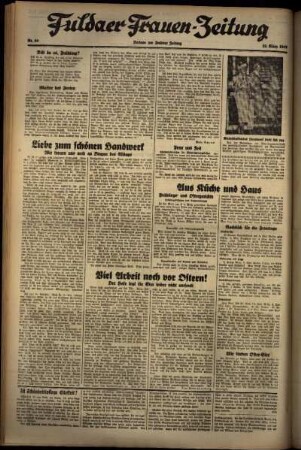 Zweite Ausgabe vom Dienstag, den 23. März 1937.