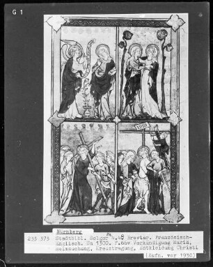 Breviar — Szenen aus dem Neuen Testament, Folio 66verso