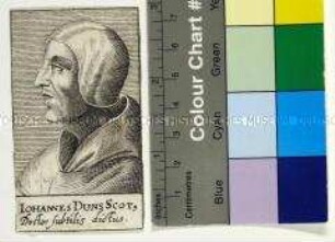 Porträt des schottischen Philosophen und Theologen John Duns Scotus