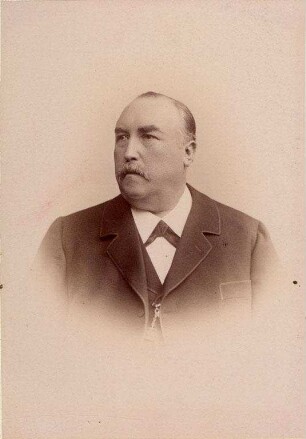 Die Mitglieder des Stadtrats der Residenzstadt Karlsruhe. Ludin, Adolf. Stadtrat 1894 - 1900