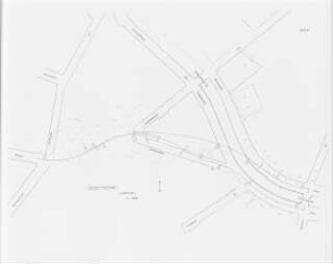 Straßenkonzept für den Zentralen Bereich, Berlin Schinkelwettbewerb 1983: Teil-Lageplan 1:1000