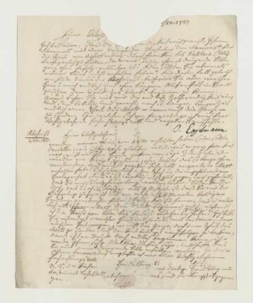 Brief von Joseph Engelmann an Joseph Heller