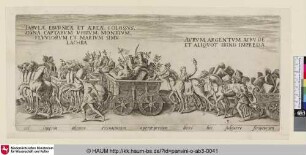 Tabulae Eburneae et Arreae Colossus, Signa Captarum Urbum, Montium, Fluviorum et Marum Simulachra