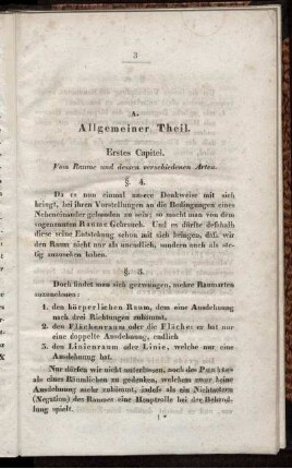 Lehrbuch der räumlichen Formenlehre als Vorschule der Geometrie.