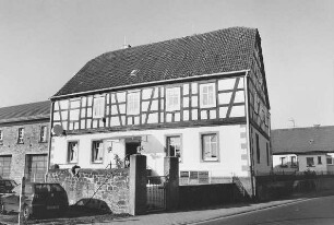 Wohnhaus, Fachwerk; Gründau, Büdinger Straße 13