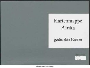 Nordwestafrika, ganz und größere Teile : 1904-1920 : Kartensammlung