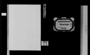 Oberweier, katholische Gemeinde: Heiratsbuch 1817-1869