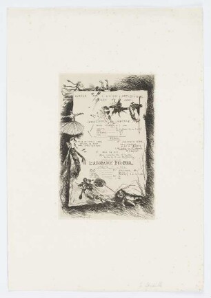Programm des Cercle de l’Union artistique, 18. April 1874