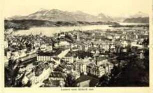 Ansicht von Luzern