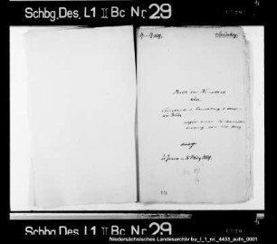 Darlehnsforderung des Rates zu Wunstorf wider Christoph von Landesberg und seine Brüder