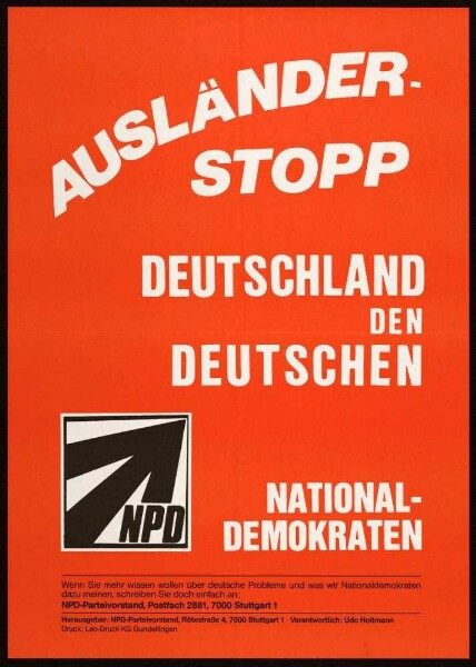 NPD, Bundestagswahl 1980