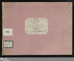 Credidi - Mus.4657-D-44 : Coro, orch; F