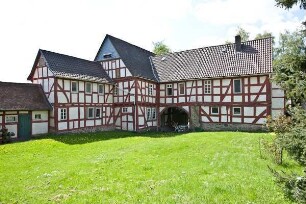 Sachgesamtheit Mittelburg; Rabenau, Burgstraße 8