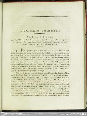 Die Geschichte der Baukunst. Fünfter Zeitraum