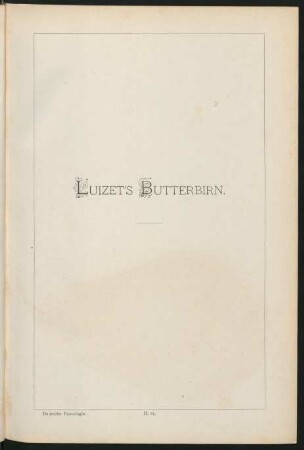 II. 61. Luizet's Butterbirn