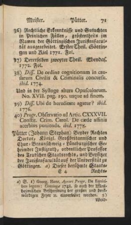 Pütter (Johann Stephan)