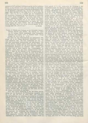 235-238 [Rezension] Volck, Wilhelm, Heilige Schrift und Kritik