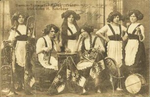 Damen-Trompeter-Korps "Erato" - Direktion H. Schröder