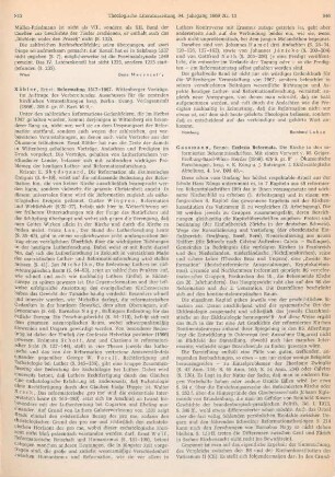 846-848 [Rezension] Gassmann, Benno, Ecclesia reformata