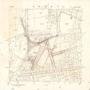 Fischer, Theodor; Kempten / Allgäu (Bayern); Generalbaulinienplan - Stadtplan