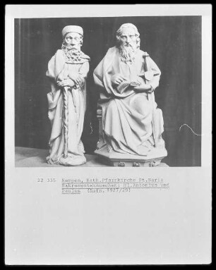 Die Heiligen Antonius und Paulus