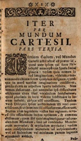 Iter per mundum Cartesii