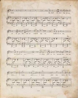 Lieder und Gesänge mit Begleitung des Pianoforte, No. 23. Venezianisches Gondellied nach Th. Moore