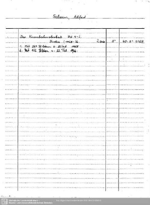 Schoen, Alfred