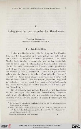Die Handschriften