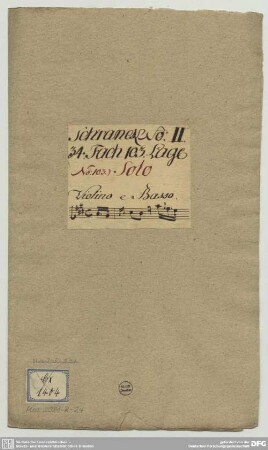 Sonatas - Mus.2981-R-24 : vl, bc - E; LeeB 3.51
