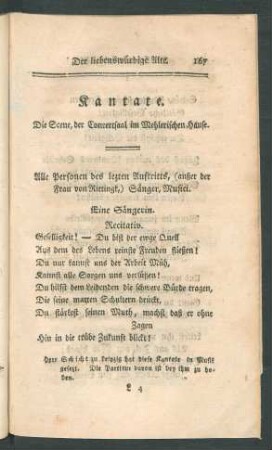 Kantate.