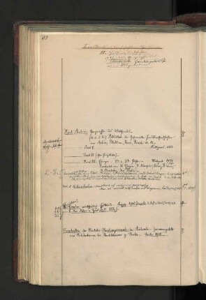 III. Hilfswissenschaften