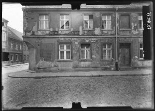 Neuruppin, Siechenstraße 22. Wohnhaus. Straßenfront (Teilansicht)