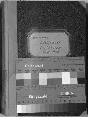 Liebfrauen-Kirche (katholische Gemeinde): Taufen 1857 - 1860