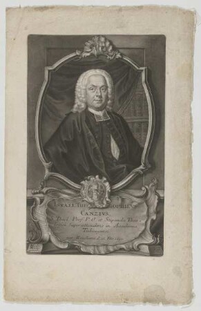 Bildnis des Israel Theophilvs Canzivs