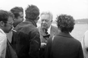 20. Tagung 1970 Chemiker; Auf dem Schiff: Werner Forßmann