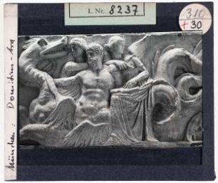 München, Glypthothek: Poseidonszug vom Altar des Lucius Domitius Ahenobarbus