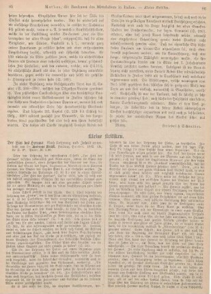 85-90 Kleine Kritiken