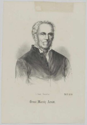 Bildnis des Ernst Moritz Arndt