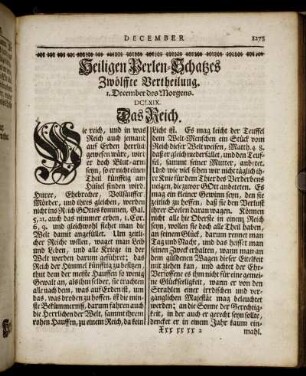 Heiligen Perlen-Schatzes Zwoelffte Vertheilung