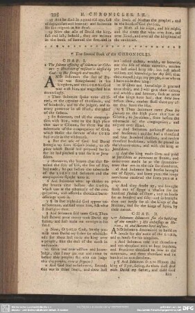 The Second Book of the Chronicles