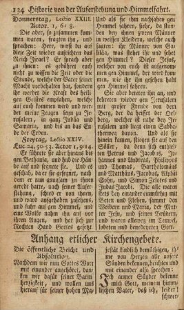 Anhang etlicher Kirchengebete.