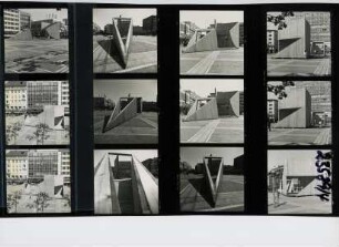 Kunstwerk "Goldener Schnitt", Frankfurt am Main, 1989