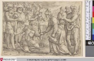 [Abraham und Melchisedek; The meeting of Melchisedek and Abraham]