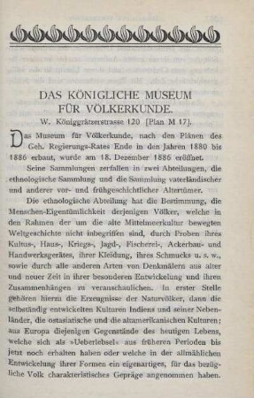 Das Königliche Museum für Völkerkunde