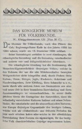 Das Königliche Museum für Völkerkunde