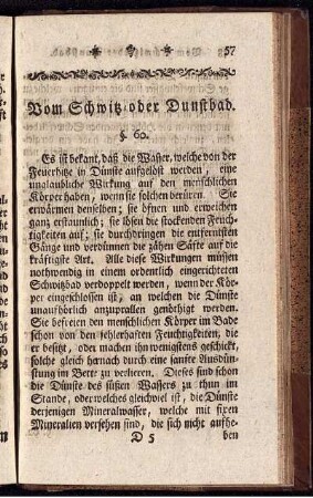Vom Schwitz- oder Dunstbad.